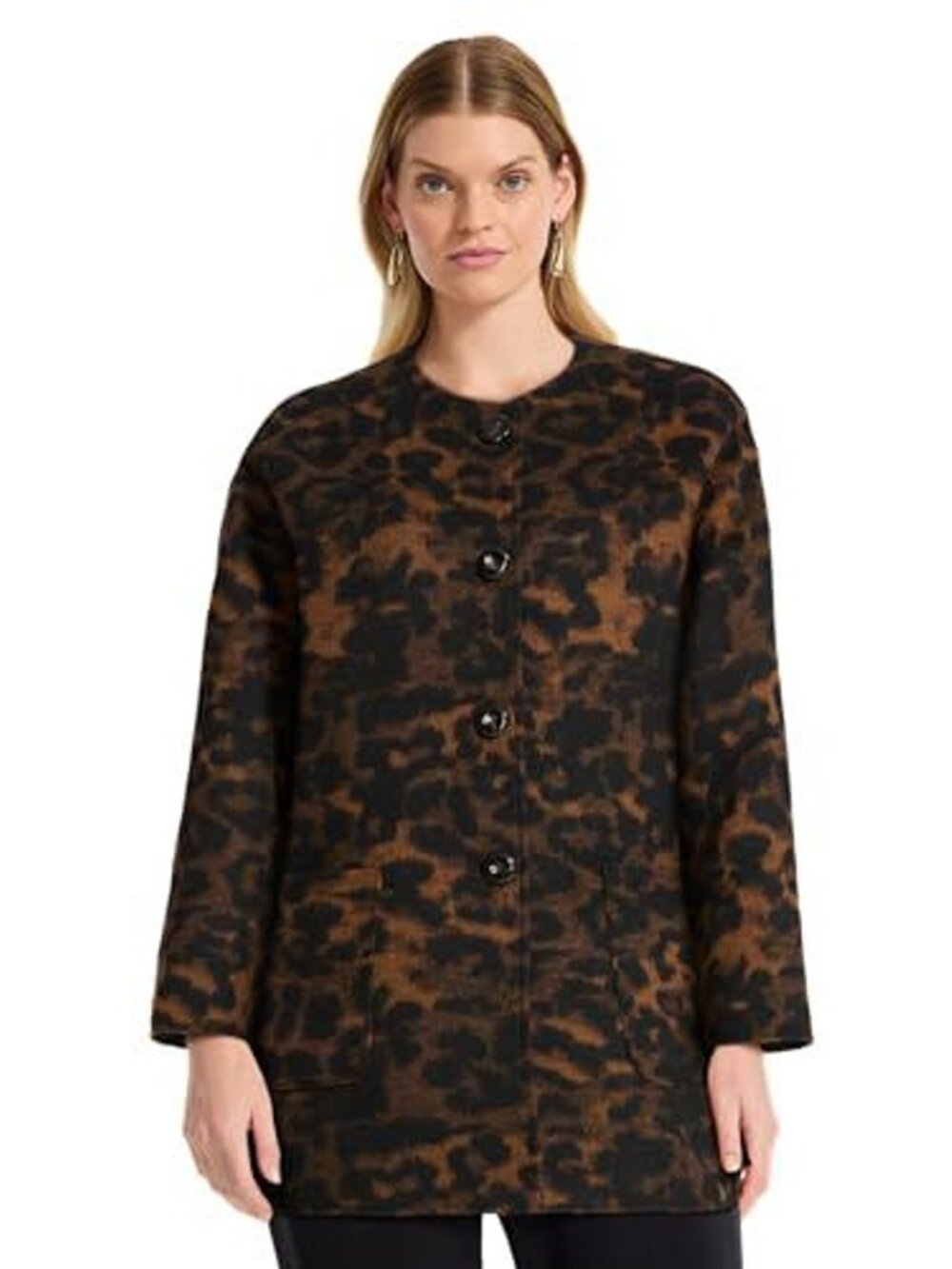 Anne Klein Petite Animal Print Size PL - 775